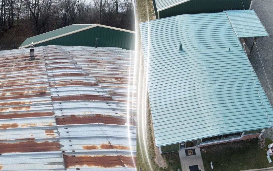 Withstanding Midwest Weather and Restoring Metal Roofs with Spray-On Roof Coatings